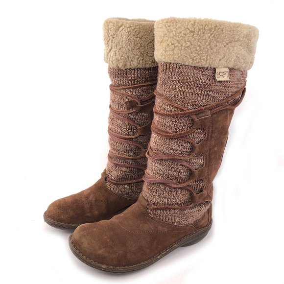 UGG Australia Torrey Woven Winter Boots 7 - Picture 3 of 12